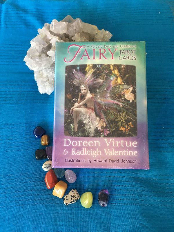 Doreen Virtue and Radleigh Valentine Fairy Tarot Cards for sale at Nurturing with Miranda