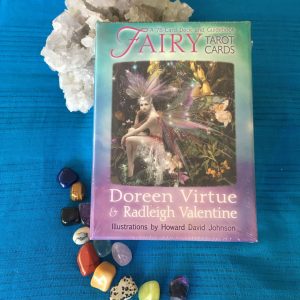 Doreen Virtue and Radleigh Valentine Fairy Tarot Cards for sale at Nurturing with Miranda
