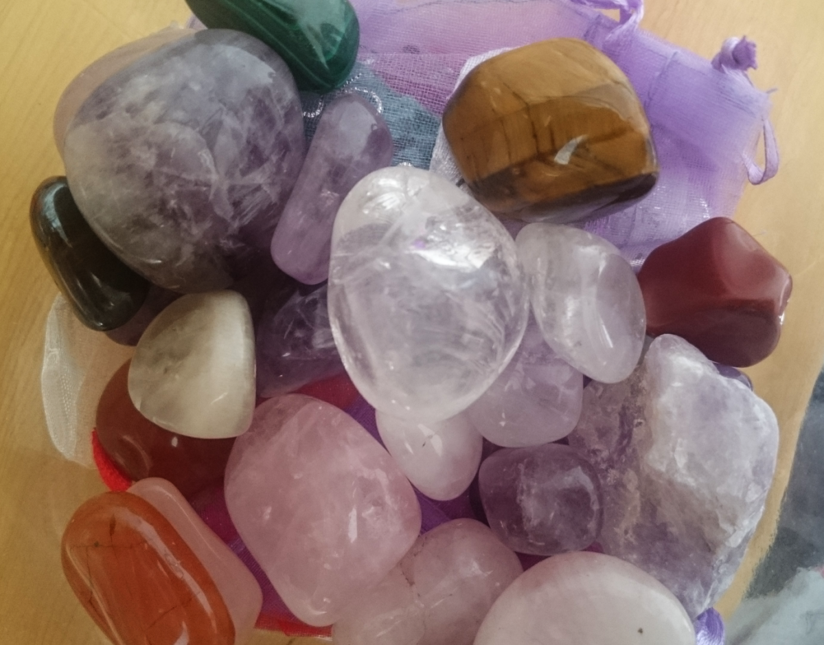 Crystals come in all colours sizes and shapes, each with their own unique energy