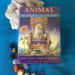 Doreen Virtue and Radleigh Valentine Animal Tarot Cards for sale at Nurturing with Miranda