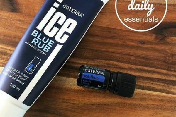 Doterra Ice Blue rub and essential oil